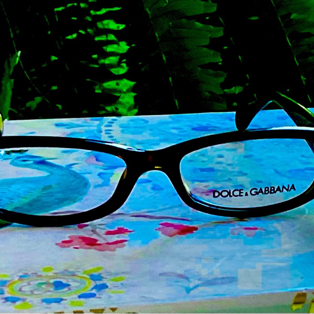 DOLCE & GABANNA CLEAR GLASSES